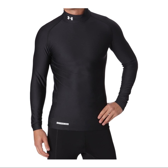 Under Armour Other - Under Armour Compression Mock ColdGear Men’s long sleeve/ Black
